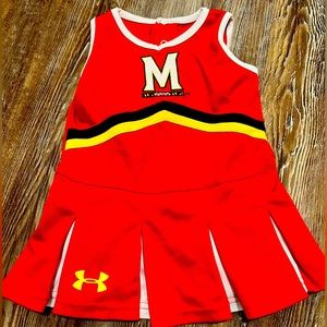 2T Maryland Terrapins cheerleader dress (or costume!)